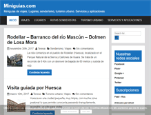 Tablet Screenshot of miniguias.com